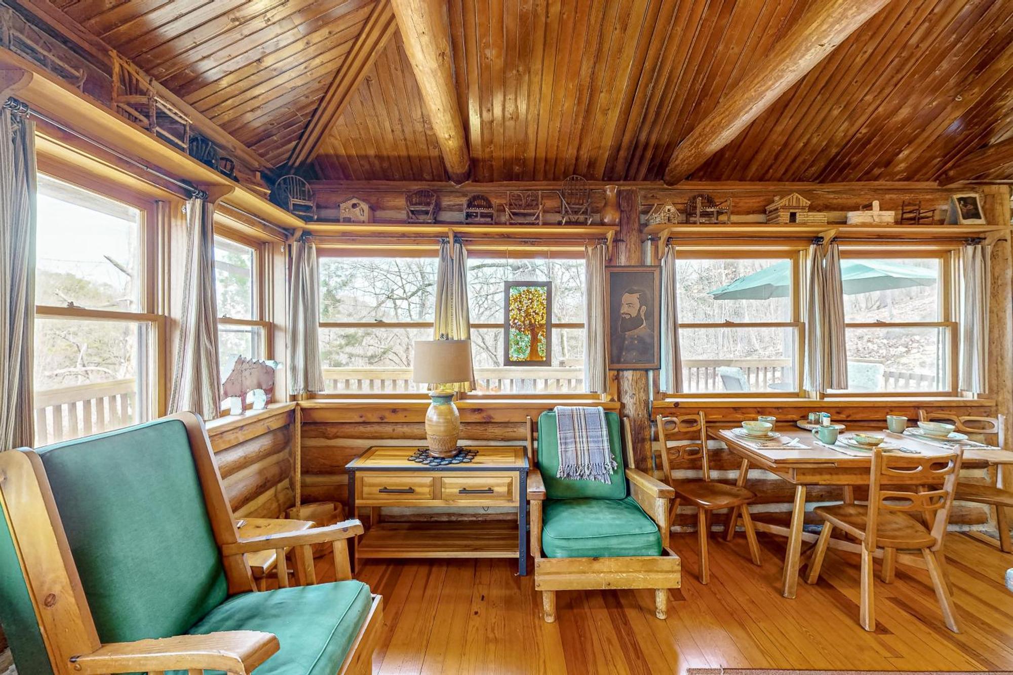 Lake Lucerne - Treehouse Cabin #01 ユリーカ・スプリングス エクステリア 写真