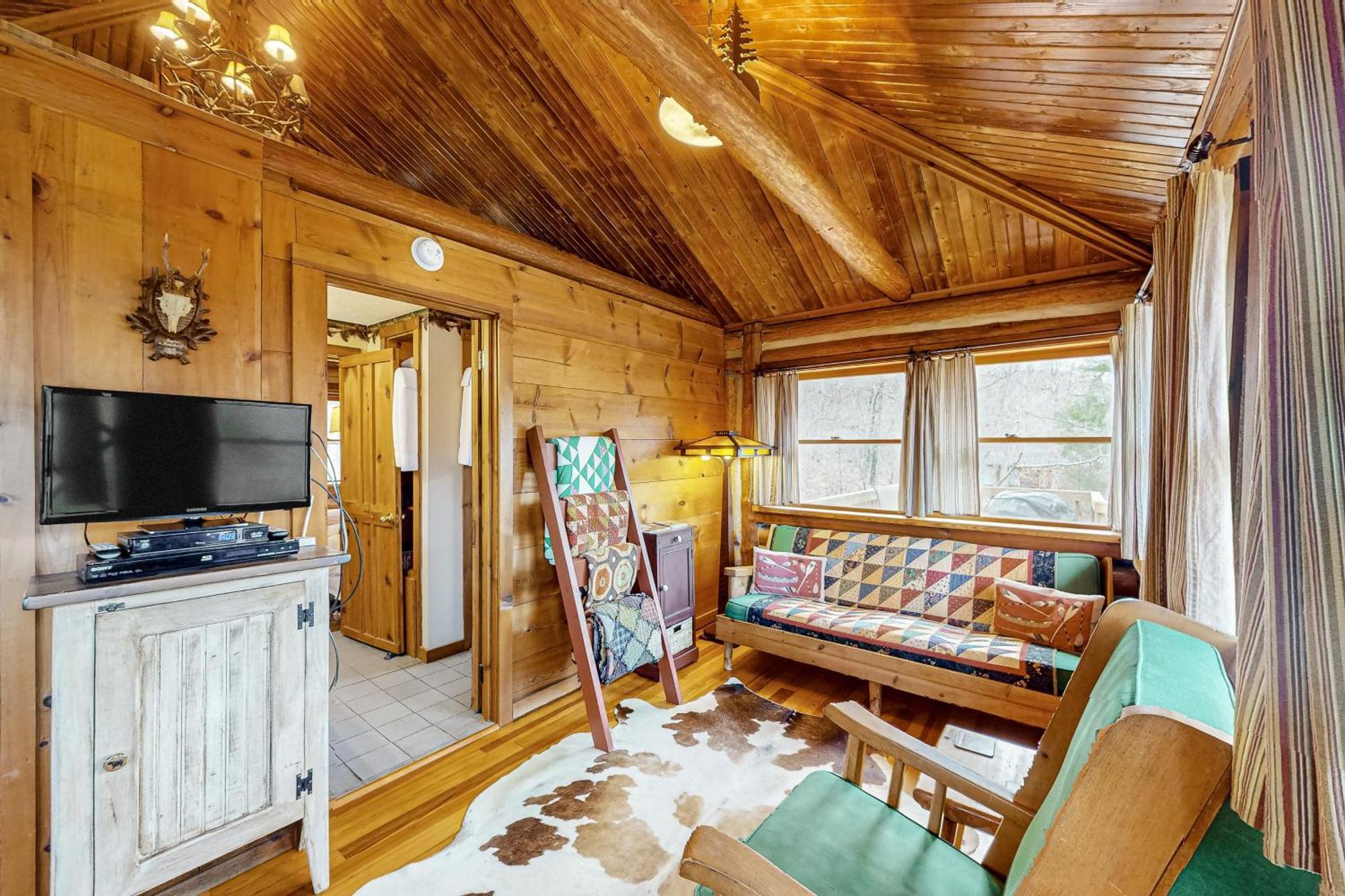 Lake Lucerne - Treehouse Cabin #01 ユリーカ・スプリングス エクステリア 写真